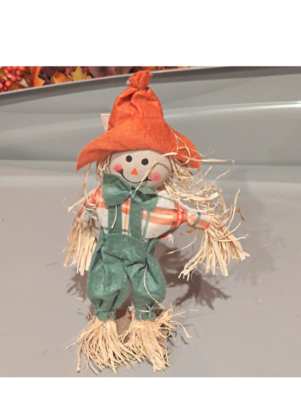 Perfect Harvest Harvest Magic Scarecrow Tabletop Figurine Freestanding F24
